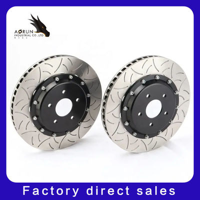 Qualità  Good Quality Drilled And Slotted Brake Disc Carbon Ceramic Brake Disk For Passat Front Wheel fabbrica