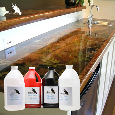 Epossiresina dura della cima di Crystal Clear Countertop Epoxy Resin ab Antivari