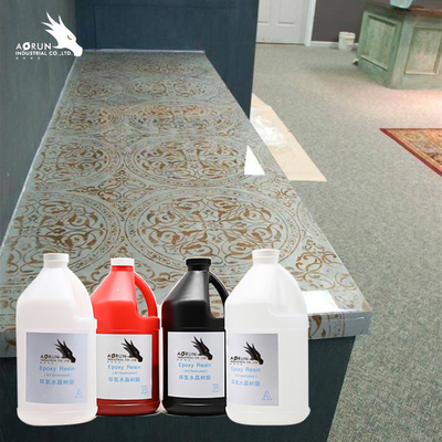 Epossiresina dura della cima di Crystal Clear Countertop Epoxy Resin ab Antivari