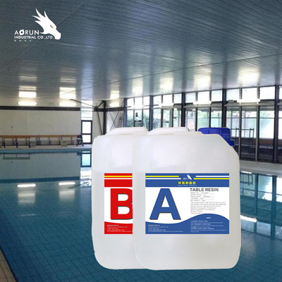 Pavimento di terrazzo	Epossiresina sicura UV dell'epossiresina del pavimento resistente UV di terrazzo