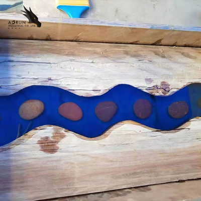 La Tabella di legno ab del fiume della lampada incolla il liquido incolore basso a resina epossidica del COV inodoro