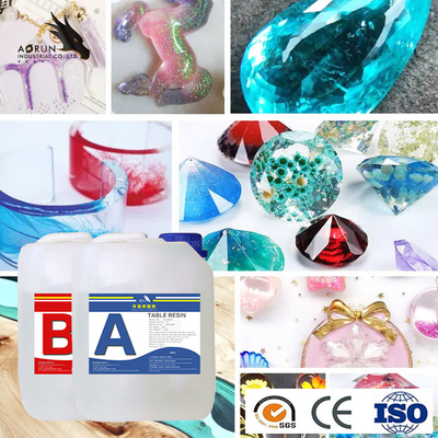 Le alte arti di lucentezza proteggono la colla con resina epossidrica dei gioielli di Crystal Clear Handmade For Craft della colla della resina SR77