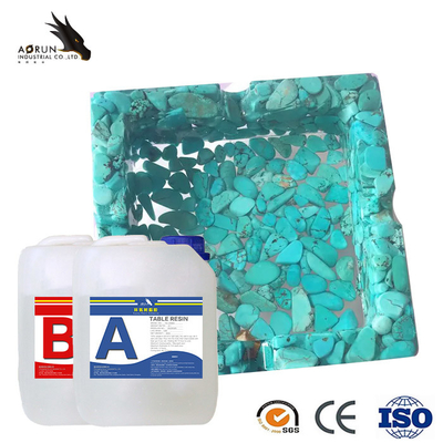 Livellamento di superficie di auto di Art Epoxy Resin High Hardness di lucentezza della colla di ab