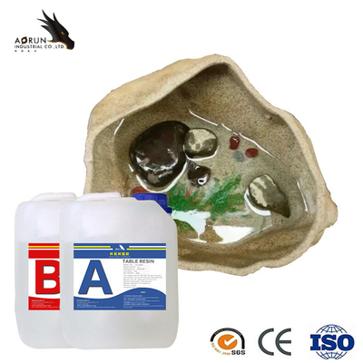 Art Epoxy Resin No Voc resistente UV per Art Casting Jewelry Low Heat