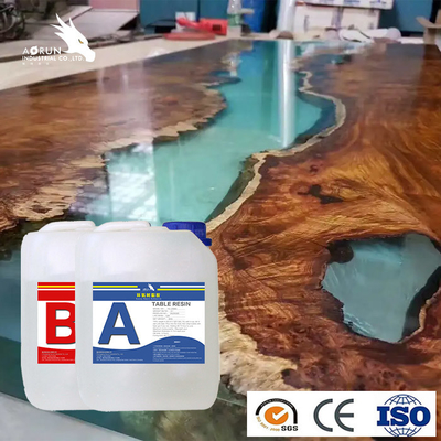 Liquido viscoso trasparente di alta lucentezza di DIY Art Craft Wood Epoxy Resin
