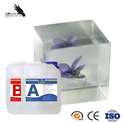 Epossiresina chiara di trattamento veloce da tavolo di legno di Art Epoxy Resin Filler ab