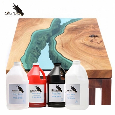 Piano d'appoggio dei controsoffitti DIY dell'epossidico di lucentezza di Kit Coating Wood Art Work dell'epossiresina