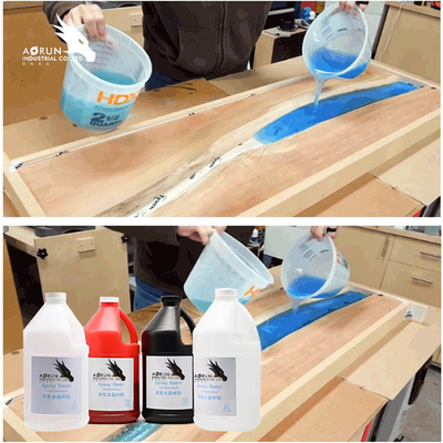 Epossiresina componente del solido due di Crystal Clear Art Resin Coating 100% per i controsoffitti di Antivari