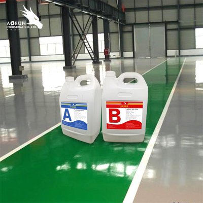 Epossiresina amichevole libera del COV Eco che ricopre la pittura concreta del pavimento del garage