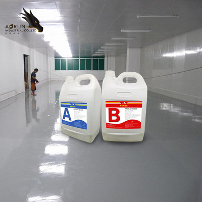 Il vetro liquido inodoro in profondità versa la resina a resina epossidica del pavimento dell'epossidico dell'autoadesivo del pavimento della pittura 3D del pavimento