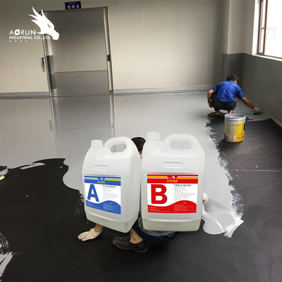 Incolore della resina da colata 3D di 3:1 ab chiaro dell'autoadesivo di vetro liquido del pavimento