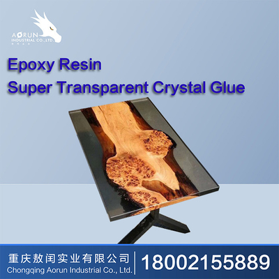 Colla di Crystal Clear Epoxy Resin Table Art Hardener Wood ab