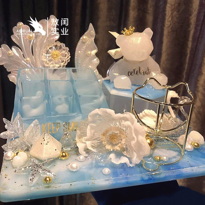 Il silicone UV di Art Epoxy Transparent Resin For ha personalizzato
