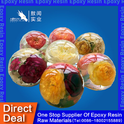 Il silicone UV di Art Epoxy Transparent Resin For ha personalizzato