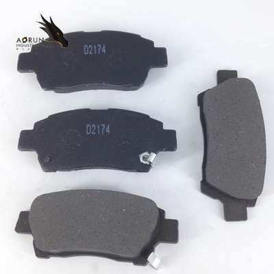 Cuscinetti di freno ceramici semimetallici D2174 di varie marche dell'automobile