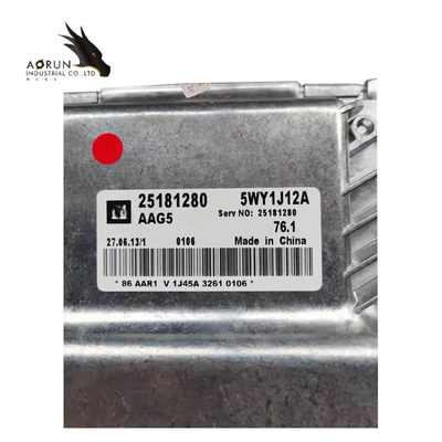 Motore ECU 25181280 5wy1j12a del bordo del computer degli accessori dell'automobile per Chevrolet Cruze