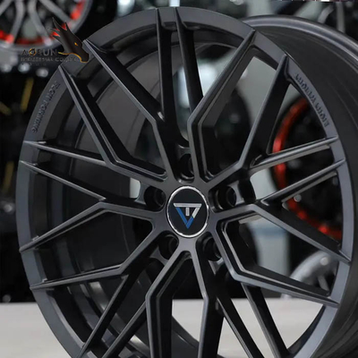 La lega di Felgen Matt Black 18x8 PCD5x114.3 di fabbricazione della Cina borda le ruote della carrozza ferroviaria della ruota &amp; le ruote delle gomme