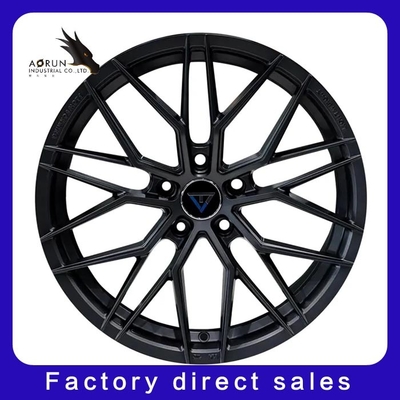 La lega di Felgen Matt Black 18x8 PCD5x114.3 di fabbricazione della Cina borda le ruote della carrozza ferroviaria della ruota &amp; le ruote delle gomme
