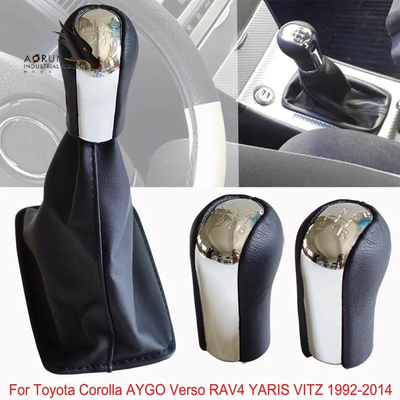 Pallamano della manopola del cambio dell'automobile con la copertura antipolvere di alta qualità per Toyota