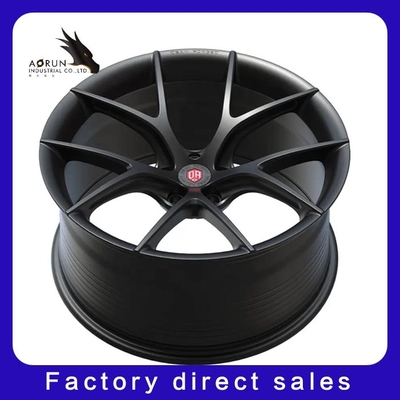 Ruota su ordinazione 16 agli orli leggeri a 24 pollici della lega di alluminio 6061-T6 5x130 5x112 5x120 5x108 5x114.3 per rs6