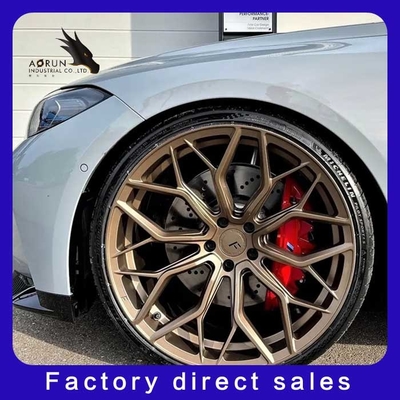 Wheelux ha forgiato i cerchioni 19&quot; 20&quot; 21&quot; 22&quot; pollice per gli orli di BMW M3 M4 Z4 328 M8 M5 330 X5 X6