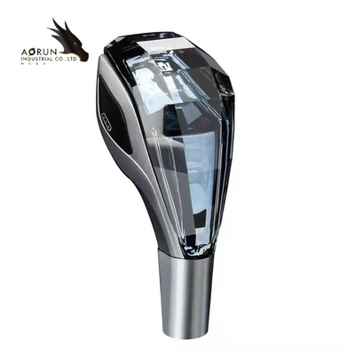 Gli accessori interni automatici Crystal Touch Luminous Pommeau De Levier De Vitesse De Voiture RGB hanno condotto la manopola dell'ingranaggio dell'automobile dello spostamento