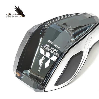 Gli accessori interni automatici Crystal Touch Luminous Pommeau De Levier De Vitesse De Voiture RGB hanno condotto la manopola dell'ingranaggio dell'automobile dello spostamento