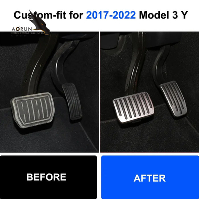 Il pedale acceleratore del freno della prestazione per il pedale del piede del Tesla Model 3/Y -2022 riempie gli accessori dell'automobile 2Pcs