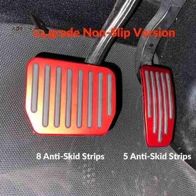 I cuscinetti del pedale del piede hanno messo per il Tesla Model 3 accessori di modello dell'automobile di Y Non-Slip Performance Aluminum