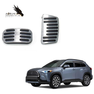 Accessori dell'automobile antisdrucciolevoli un insieme del pedale di resto del freno di 2 acceleratori per l'incrocio di Toyota Corolla