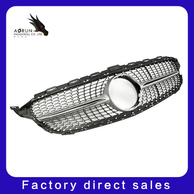 Classe W205 di Front Bumper Grille Grill For Mercedes Benz C dell'automobile Diamond Style Racing Grills 2014-2018