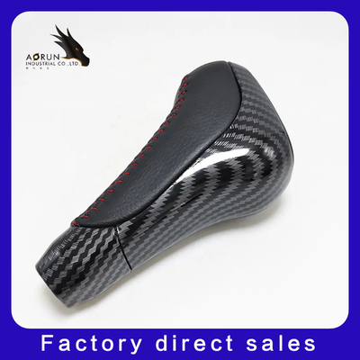 Manopola automatica di cuoio genuina nera del cambio dell'automobile della leva per la TUNDRA TRD PRO FJ di LAND CRUISER 2003-2017 LC5 4RUNNER