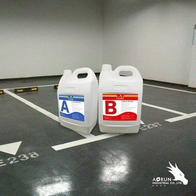 Epossiresina della pittura del pavimento di colore di Matte Epoxy Floor Resin 150 RAL del raso