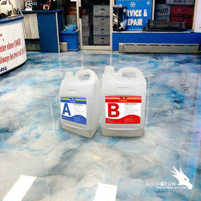 Epossiresina della pittura del pavimento di colore di Matte Epoxy Floor Resin 150 RAL del raso
