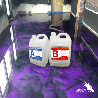 La resina a resina epossidica ricoprente liquida del pavimento non la fabbrica dell'ufficio del pavimento scivoloso piastrella senza solventi